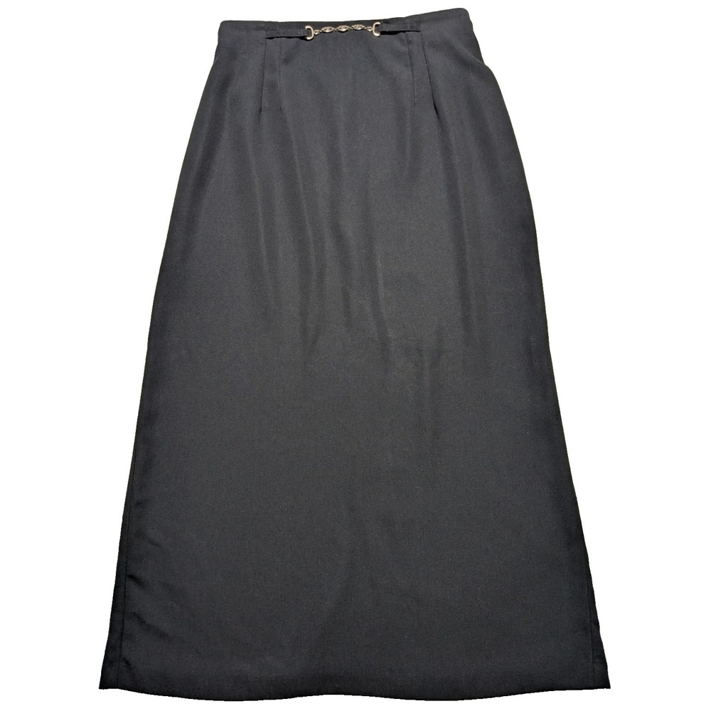 Kathie Lee Collection Black Maxi Skirt‎ - Women 12 EUC